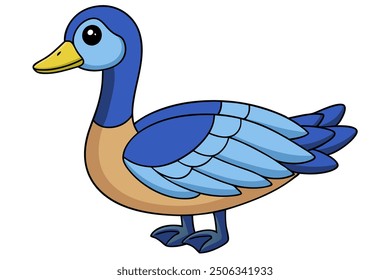 "Canada Goose Bird Vector Illustration - Wildlife Art"