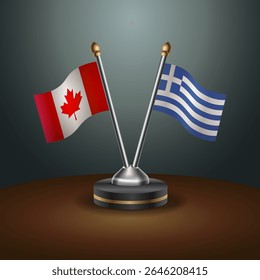 Tabela do Canadá e da Grécia sinaliza relação com plano de fundo gradiente