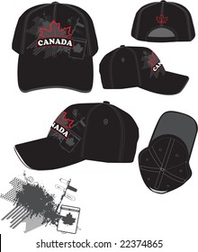 canada grunge hat