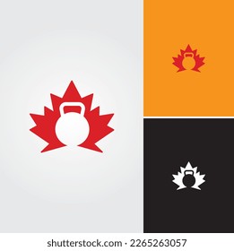 Canada Gym Logo Design Vektor