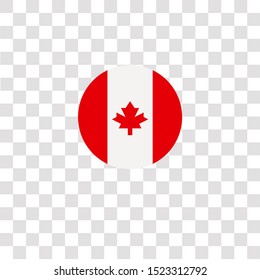 canada icon sign and symbol. canada color icon for website design and mobile app development. Simple Element from countrys flags collection for mobile concept and web apps icon.