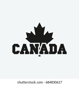 canada icon vector