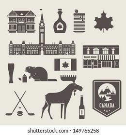 canada icons