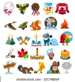 Canada Icons, Canada Symbols