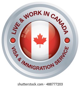 Canada Immigration Service Icon