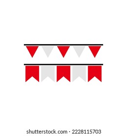 canada independence day icon set vector sign symbol