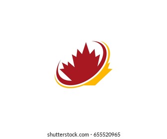 Canada leaf logo