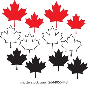 canada leave sign ,canada ,red ,black leavses ,