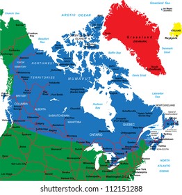 Canada map