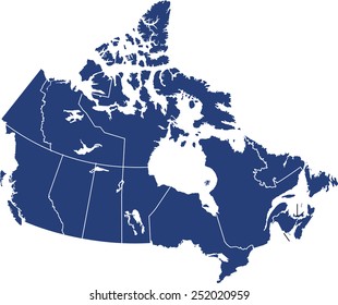 Canada map