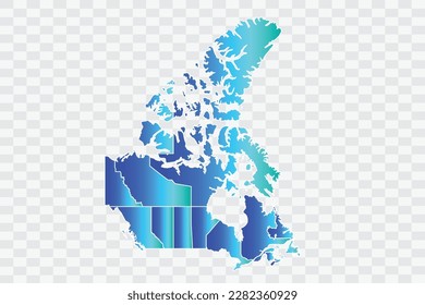 Canada Map teal blue Color Background quality files png