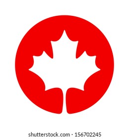 Canada maple icon