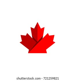 Canada Maple Real Estate Logo Template