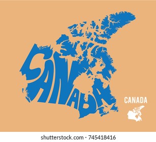 Canada / Name / Map