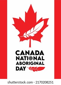Canada national aboriginal day with white fur