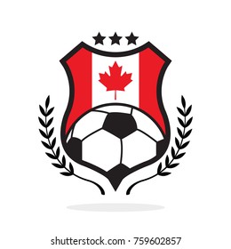 Canada national flag football crest