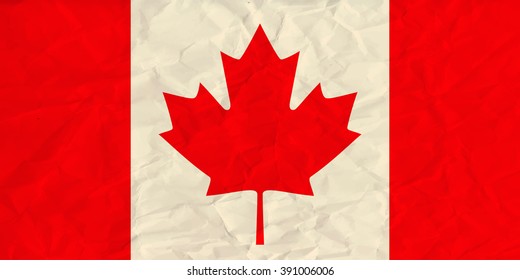 Canada paper  flag