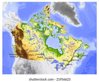 917 Topographic map canada Images, Stock Photos & Vectors | Shutterstock