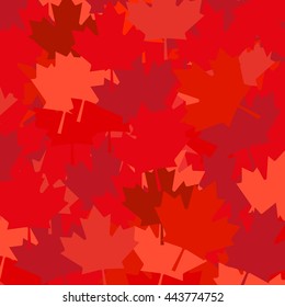 Canada red lead back background vector