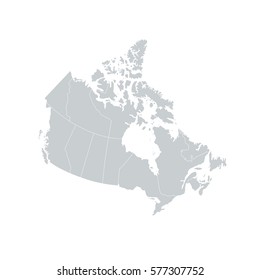 Canada Regions Map