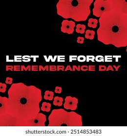 Canada Remembrance day Illustration Design