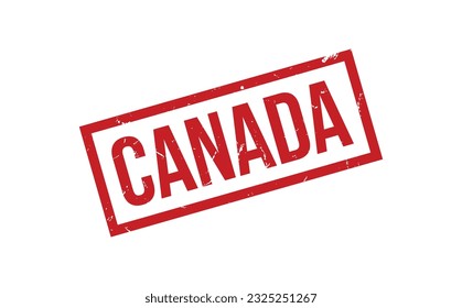 Canada Rubber Stamp Seal Vector