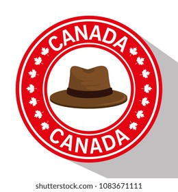 canada seal with hat