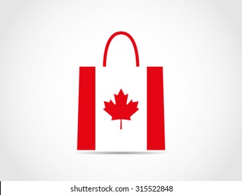 Canada Shopping Bag