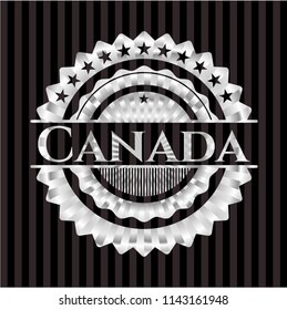 Canada silver badge or emblem