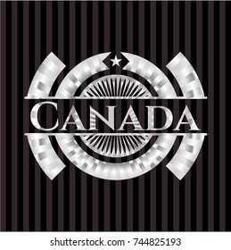Canada silvery badge
