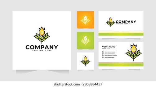 Canada solar panel Logo vector Template