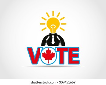Canada Speech Podium Agenda Bright Politician