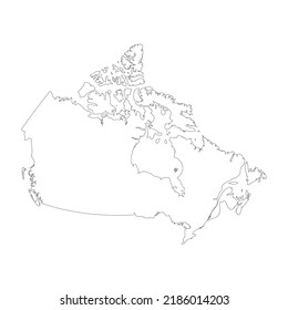 2,414 Canada map icon simple Images, Stock Photos & Vectors | Shutterstock