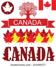 Canada. Vector Illustration