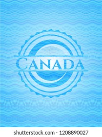 Canada water representation emblem.