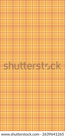 Canadian background pattern fabric, neutral vector texture seamless. Material tartan plaid check textile in amber and glossy gold colors palette.