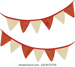 canadian celebration flag for canadian day illustration vector