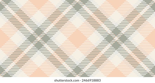 Canadian check pattern fabric, hunter background texture plaid. Silk tartan textile vector seamless in linen and light color.