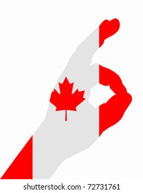 Canadian finger signal