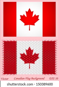 canadian flag background