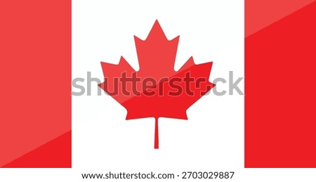 Canadian flag featuring a red maple leaf, symbol of canada, national emblem, patriotism, independence, unity, cultural identity, iconic symbol, vibrant colors, and a representation of canadian heritag