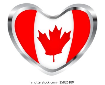 icono de bandera de canadá