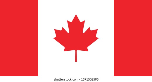 Illustration Image Vector Flag Canada Maple Stock Vector (Royalty Free ...