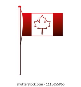 canadian flag national emblem image