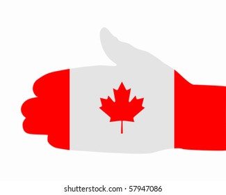 Canadian handshake