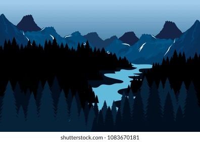 447 Canadian rockies Stock Vectors, Images & Vector Art | Shutterstock