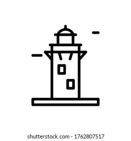 Canadian, lighthouse icon. Simple line, outline vector elements of pharos icons for ui and ux, website or mobile application