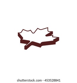 canadian maple leaf icon