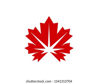 Maple Leaf Pixel Art Pixel Vector Stock Vector (Royalty Free) 2064977696