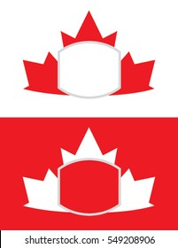 Canadian Maple Leaf Shield